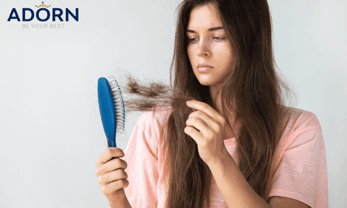 Hair Loss is Normal in the Shower 